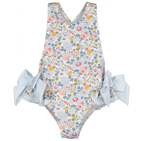 Lulu Classic Liberty Print Swimsuit with Bows