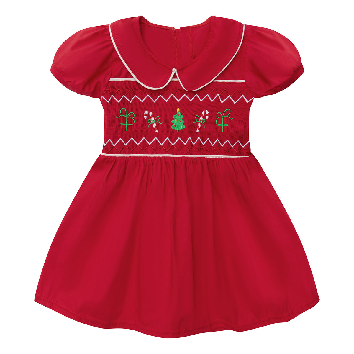 Smocked Christmas Dress The Monogram Mode Smocked Christmas Dress The Monogram Mode