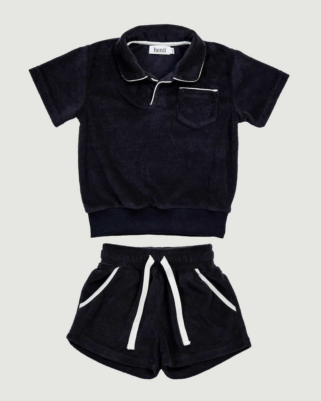 MAUI TERRY SET - NAVY