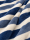 Navy, Blue and White Beach Towel