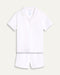 Jasmine & Will x TMM Classic Christmas White Pyjamas- PRICE INCLUDES MONOGRAMMING