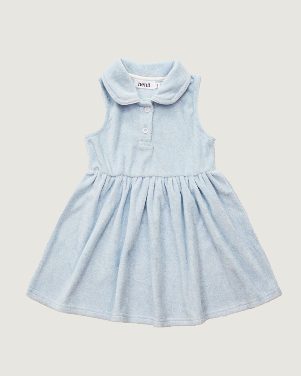 MAUI TENNIS DRESS - BABY BLUE