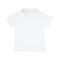 White French Terry Polo Shirt