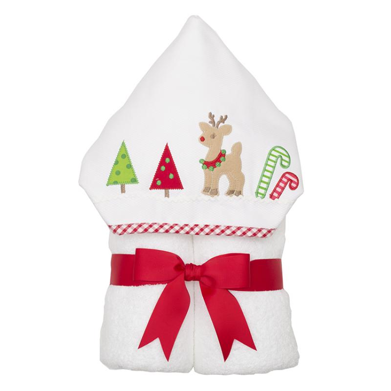 Christmas Reindeer Everykid Towel