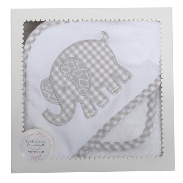 Carter's baby elephant hooded hot sale towel