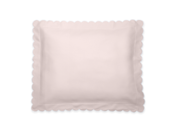 Pink Diamond Pique Boudoir Pillow
