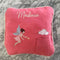 Tooth Pillow Pink with White Trim