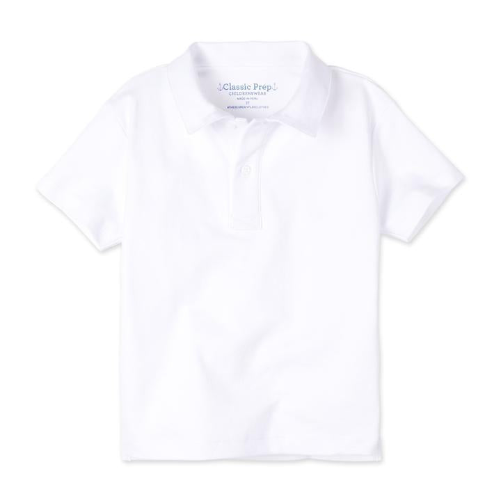 Henry Short Sleeve Polo - White