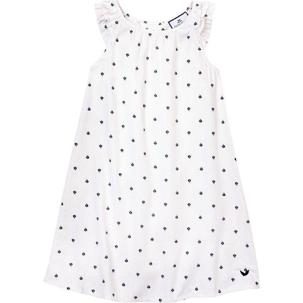 White Amelie Sailboat Nightgown
