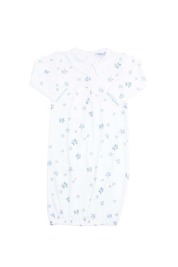 Star Print Baby Gown